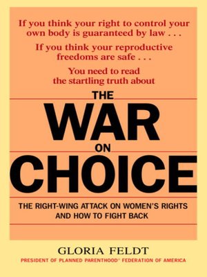 cover image of The War on Choice